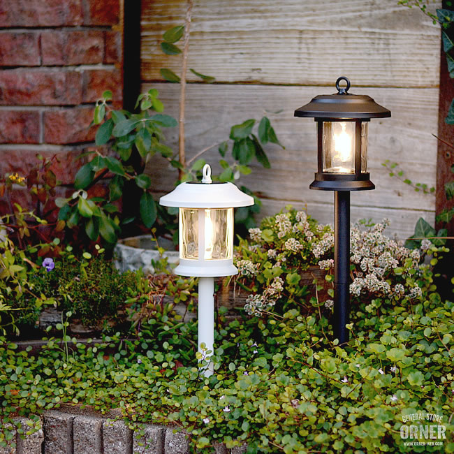 黒 桜古典 ソーラー充電式ガーデンライトフレンチカントリーお庭ガーデニング外灯